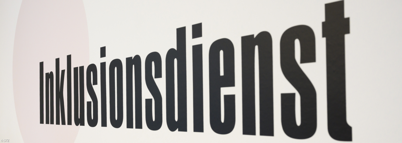 Schriftzug "Inklusionsdienst"
