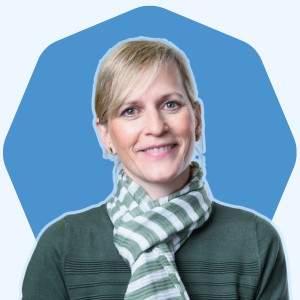 Mitarbeiterin Andrea Schwarz